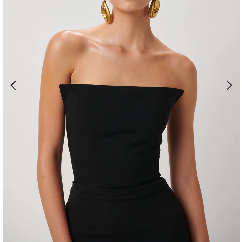 Effie Kats Danna Dress Black Crepe